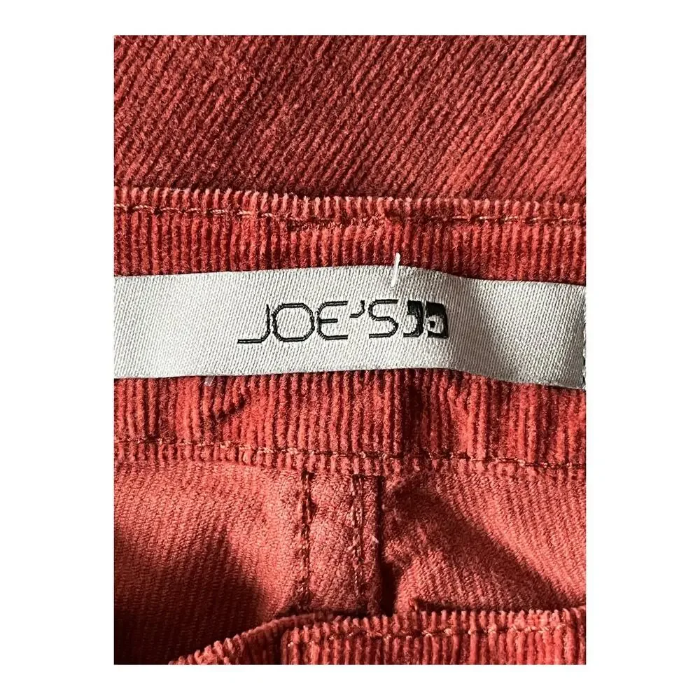 Joe's Jeans High rise flare corduroy red size 25 - Picture 5 of 7